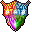 rainbow shield